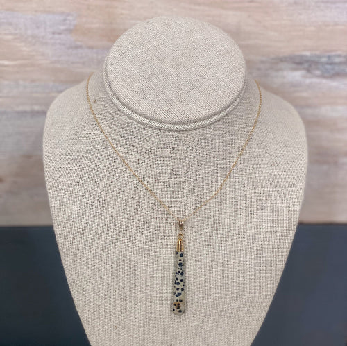 Prickly Pear Designs Jewelry 14k Gold Filled Dalmatian Jasper Necklace Dalmatian Jasper Necklace | Handmade Jewelry | sungkyulgapa sungkyulgapa