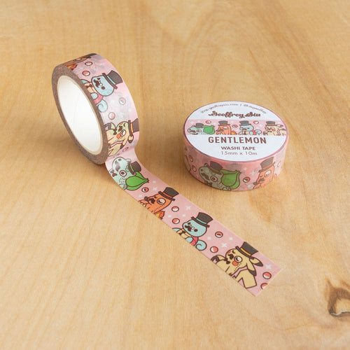 Say You Sha Stationary Gentlemon Washi Tape sungkyulgapa