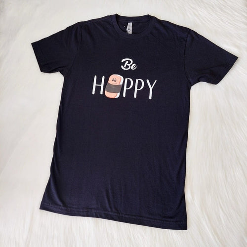 Arts and Flavors of Hawaii t-shirt Be Happy Adult Tee sungkyulgapa