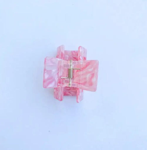 Blush & Bubbly Hair Accessory Acetate Pink Claw Clip sungkyulgapa
