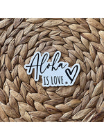 DYY Creations Gift Aloha is Love Sticker sungkyulgapa