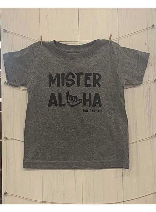 HNL Baby Co Keiki Mister Aloha Shaka Keiki Tee sungkyulgapa