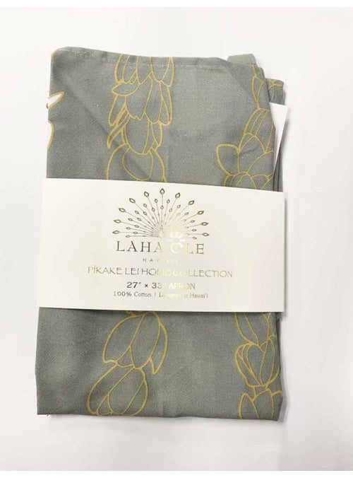 Laha’ole Home Pikake Lei Tea Towel in Grey sungkyulgapa