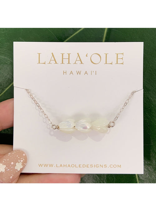 Laha’ole Jewelry SS Pikake Bar Necklace Pikake Bar Necklace | Handmade Hawaiian Jewelry | sungkyulgapa sungkyulgapa