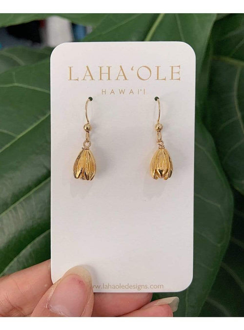 Laha’ole Jewelry Vermeil Pīkake Wale No Earrings - 2020 Collection Pikake Earrings | Handmade Hawaiian Jewelry | sungkyulgapa sungkyulgapa
