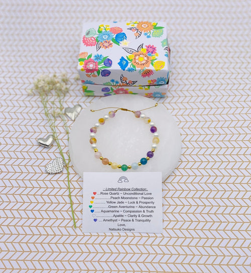 Natsuko Designs Jewelry Limited Rainbow Collection Bracelet sungkyulgapa