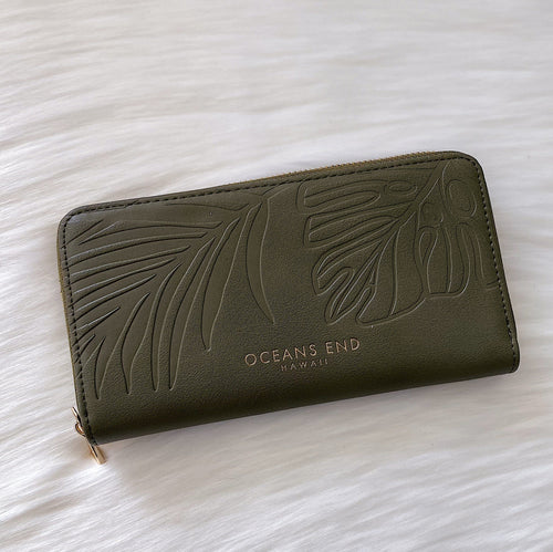 Ocean's End Handbag Luxe Wallet in Olive Ocean's End Luxe Wallet in Olive | sungkyulgapa sungkyulgapa