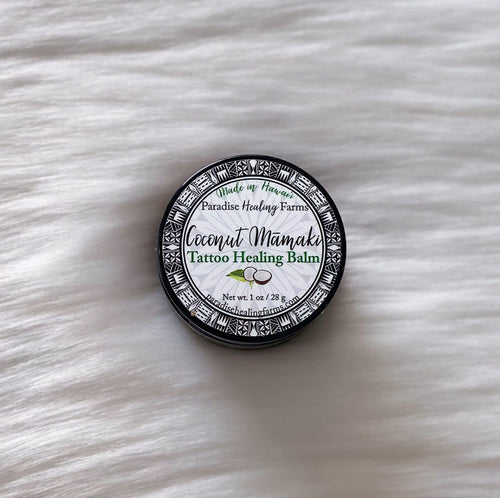 Paradise Healing Farms Skincare Coconut Māmaki Balm - Tattoo Healing sungkyulgapa