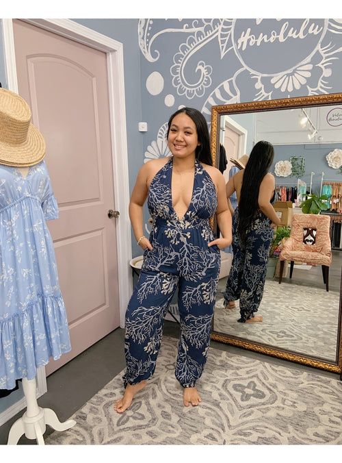 Pohaku Hawaii Jumpsuit Pukoa Jumpsuit Pūko‘a Jumpsuit | Pohaku Hawaii | sungkyulgapa sungkyulgapa