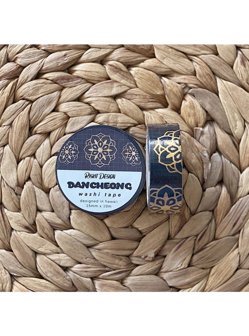 Riskit Designs Gift Dancheong Washi Tape Coffee Lover Washi Tape | Riskit Design at sungkyulgapa sungkyulgapa