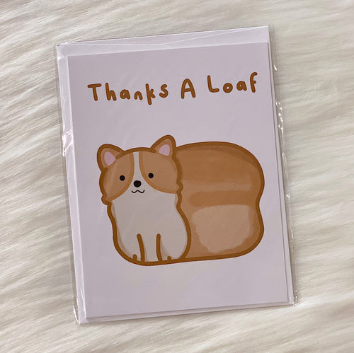 Single Sploot Gift Thanks A Loaf Card Thanks a Loaf Card | Single Sploot at sungkyulgapa sungkyulgapa