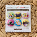 Tiny Hearts Gift Korean Cuisine Tiny Hearts Magnet Set Foodie Magnets | Handmade Fridge Magnets | Tiny Hearts sungkyulgapa