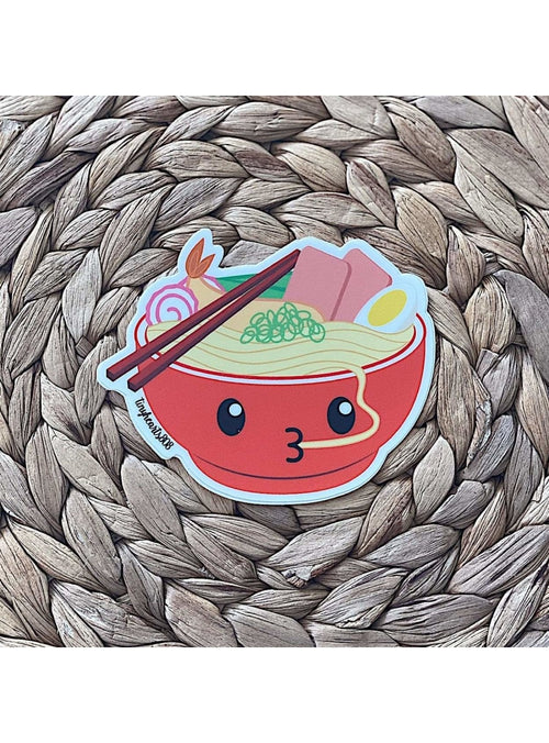 Tiny Hearts Gift Ramen Sticker Honu Sticker | Sea Turtle Vinyl Sticker | Tiny Hearts at sungkyulgapa sungkyulgapa