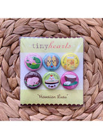 Tiny Hearts Gift Tiny Hearts Magnet Set Foodie Magnets | Handmade Fridge Magnets | Tiny Hearts sungkyulgapa