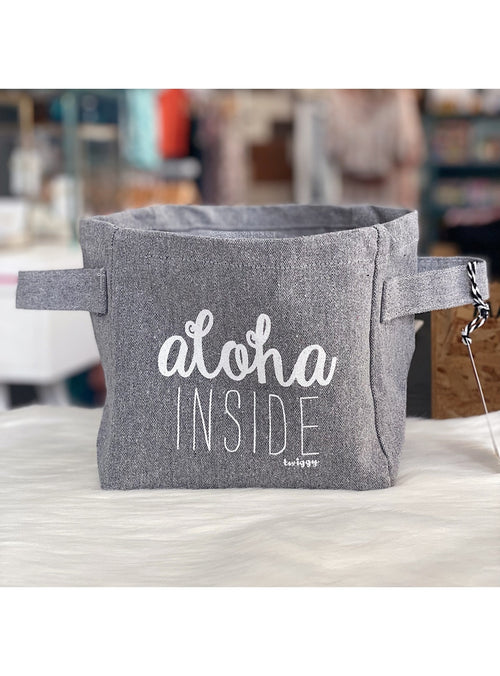 Twiggy Hawaii Handbag Aloha Inside Mini Organizer in Recycled Canvas Aloha Inside Mini Organizer in Recycled Canvas | Twiggy Hawaii at sungkyulgapa sungkyulgapa