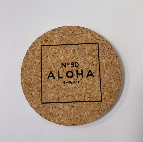 Workshop 28 Home Cork Coaster in No. 50 Aloha Cork Coaster | Workshop 28 at sungkyulgapa sungkyulgapa