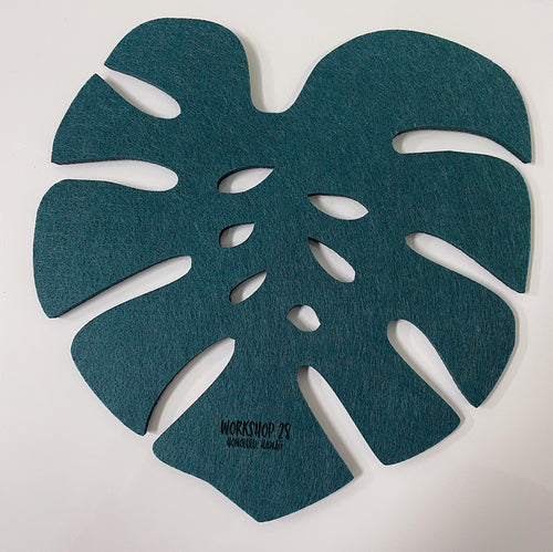 Workshop 28 Home Monstera Felt Trivet Monstera Felt Trivet | Workshop 28 at sungkyulgapa sungkyulgapa