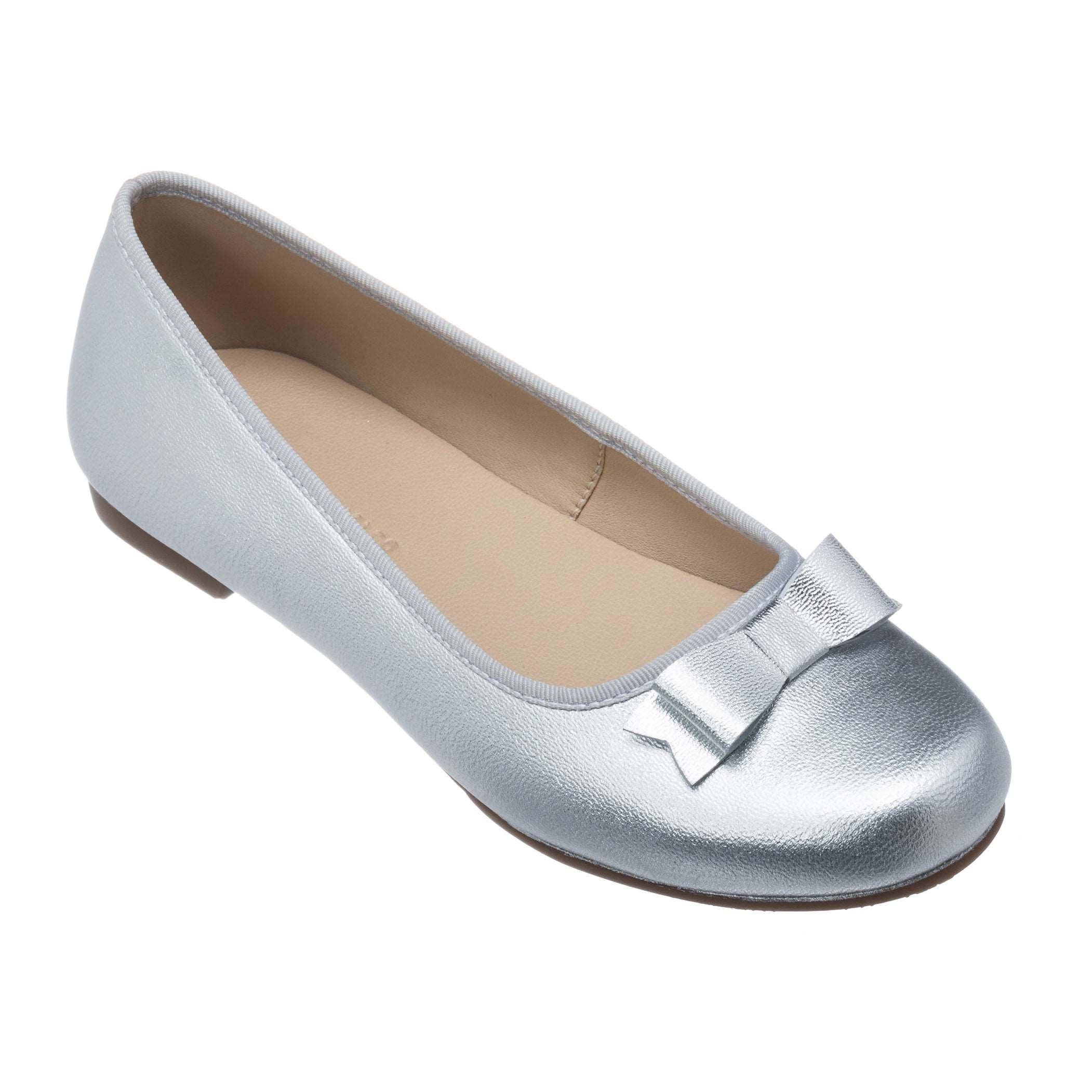 Luxury Leather Ballerina Shoes for Little Girls for communions