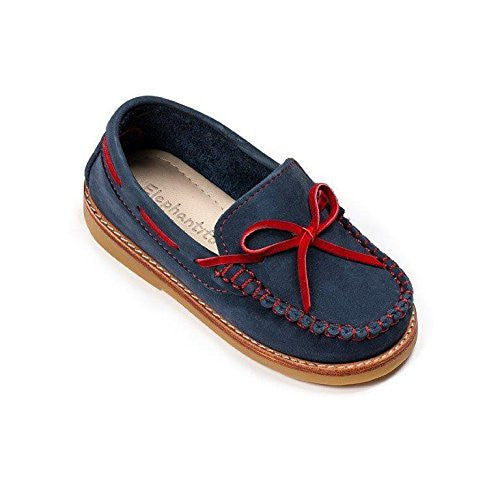 childrens navy loafers