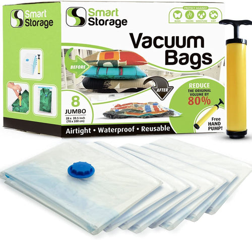 Vacuum Storage Bags With Hand Pump, Space Saver Vacuum Seal