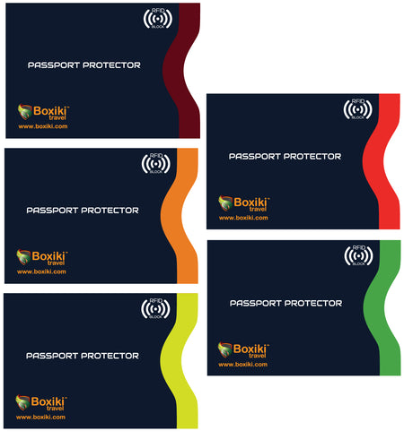 ZZLife Protège-carte et étui anti-RFID portable avec 6 pochettes en  aluminium Protection carte identité/cartes de crédit Étui rigide pour homme  et femme - 08 : : Mode