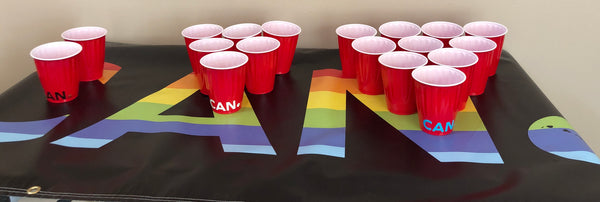 CAN pong game