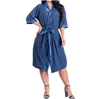 Post Surgery Recovery Night Gown Robe with Drain Pockets