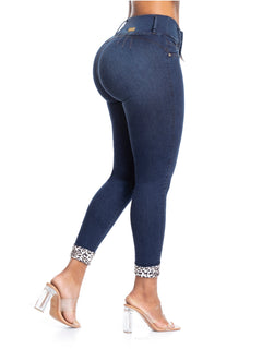 Wholesale Women Grey Colombian Brazilian Butt Lift Jeans Maya