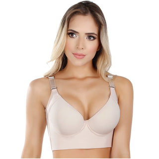 Made In Colombia Fajas UPLADY, Lifts Belly & MOLDS Booty, Wide HIPS, Big  Legs, Booty/BBL - HIGH Compression REF 6195 (Beige, 2XS) at  Women's  Clothing store