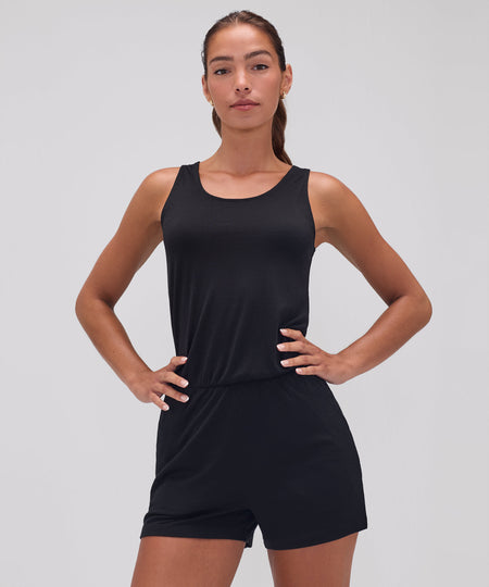 Women's Merino Travel Romper Image 1