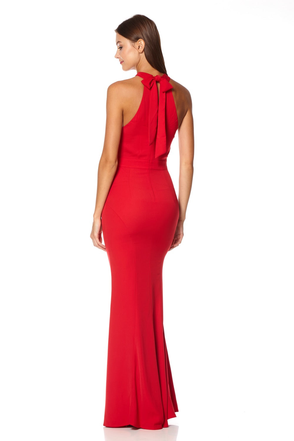 Blaze Strapless Maxi Dress With Overlay – Jarlo London