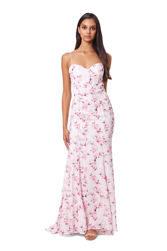jarlo floral maxi dress