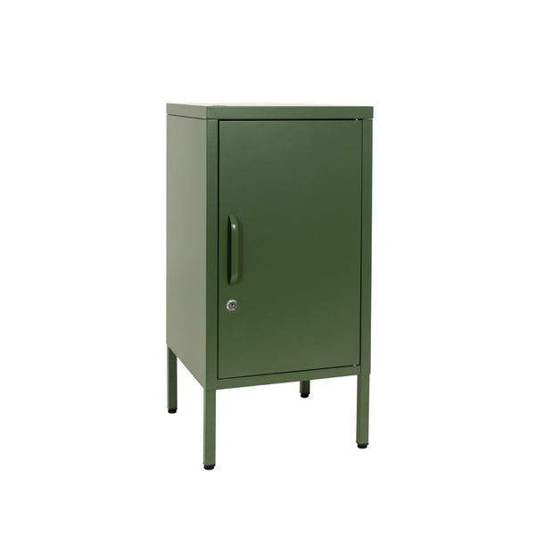 Sugar Cube Side Table - Dark Olive