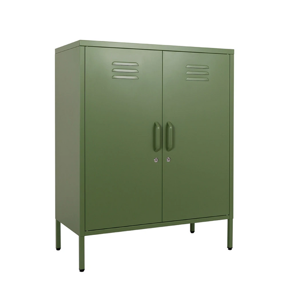 Sugar Cube Cabinet - Reed Green