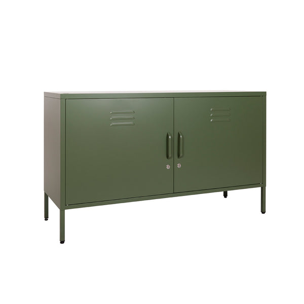 Sugar Cube Media Unit - Dark Olive