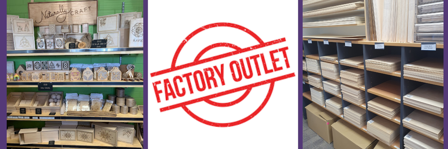visit our Factory Outlet