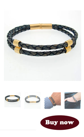 Reasons to Choose Leather Bracelets for Men. Very Best Men's Accessory ...