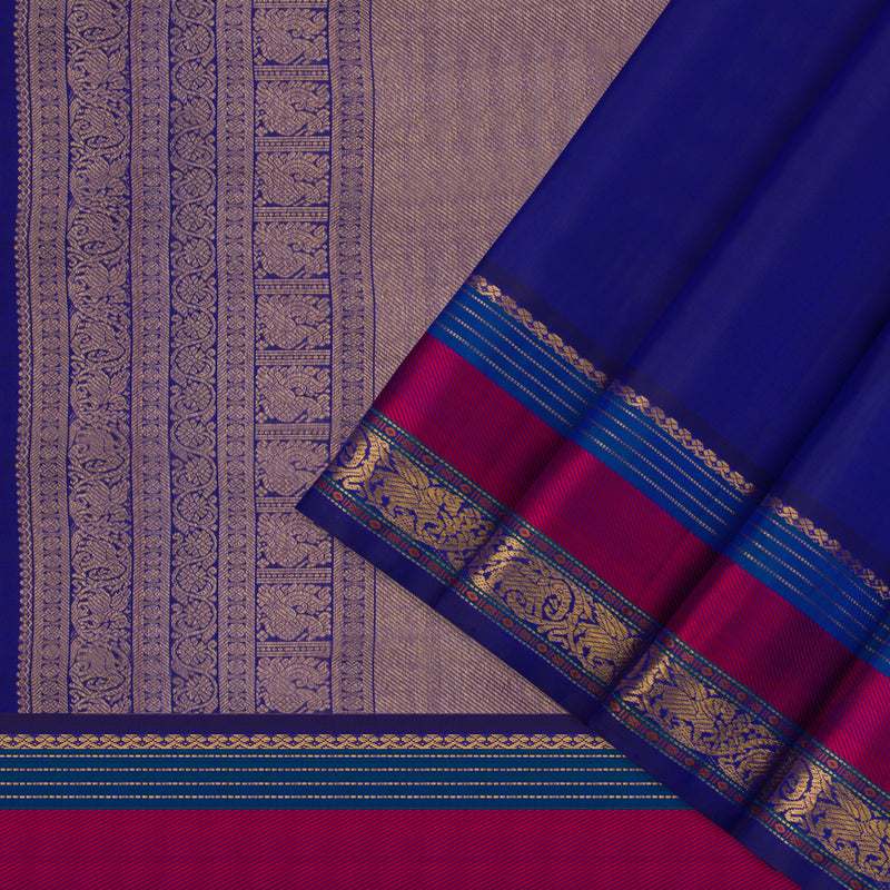 Kanakavalli Kanjivaram Silk Sari 22-040-HS001-10782 - Cover View