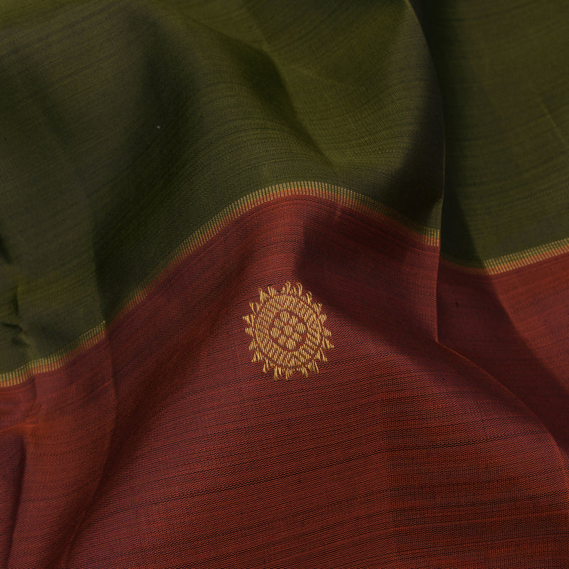 Kanakavalli Kanjivaram Silk Sari 22-599-HS001-02016 - Fabric View