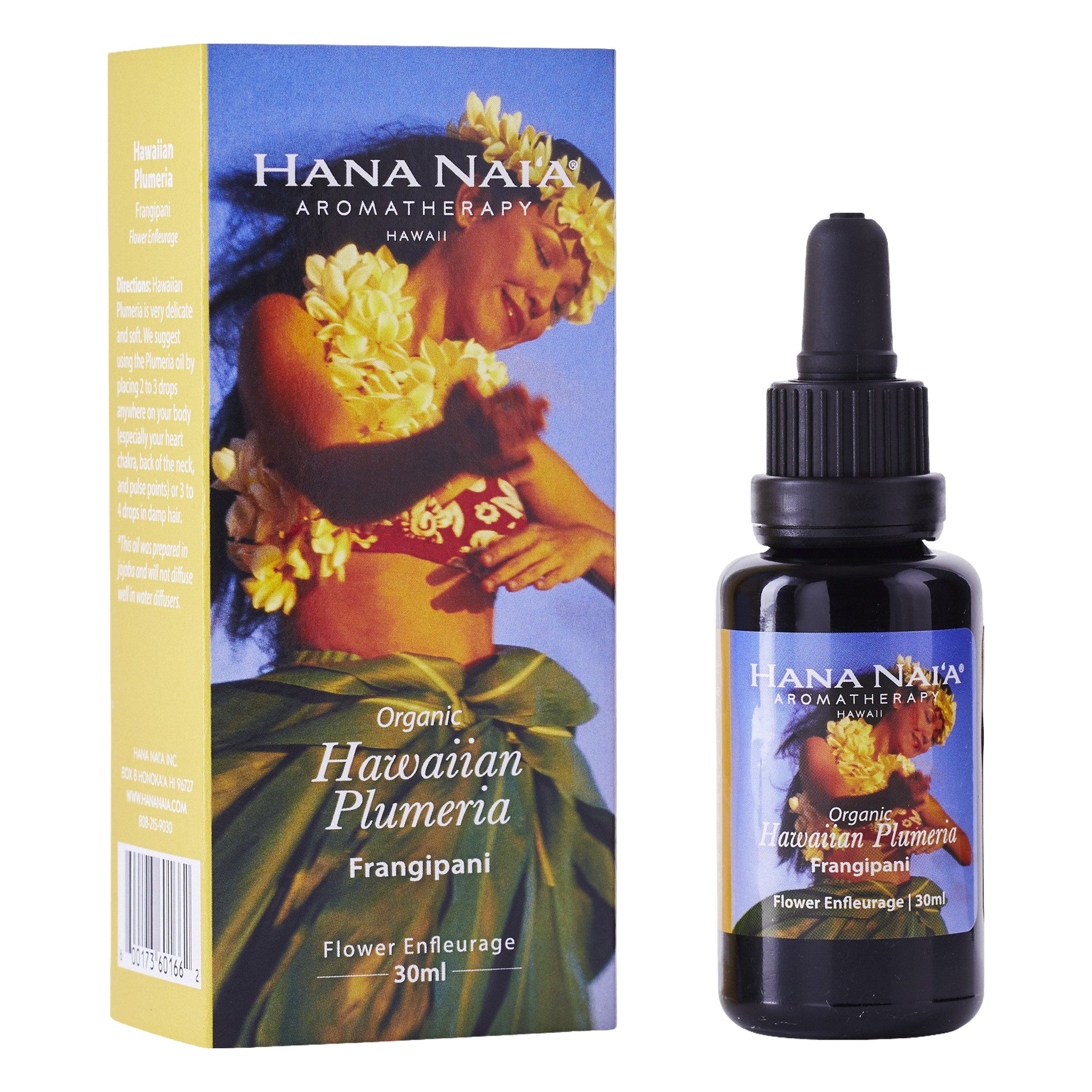 Organic Hawaiian Plumeria Enfleurage Oil from Maui