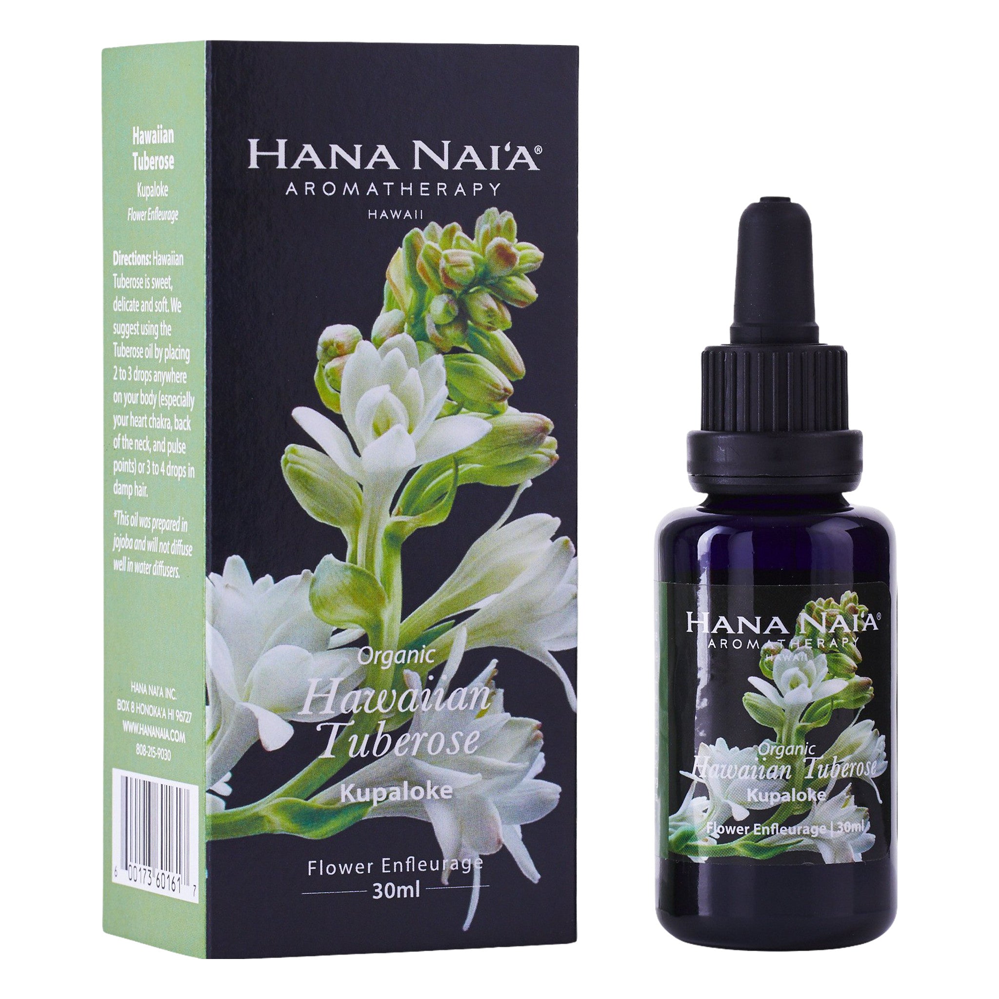 Organic Hawaiian Tuberose Enfleurage Oil from Maui *Limited*