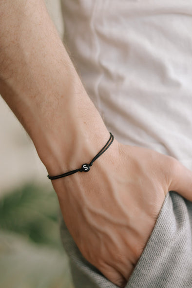 letter bracelets for guys