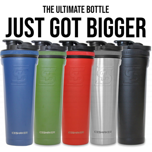 NEW, 36oz Ice Shaker Bottle