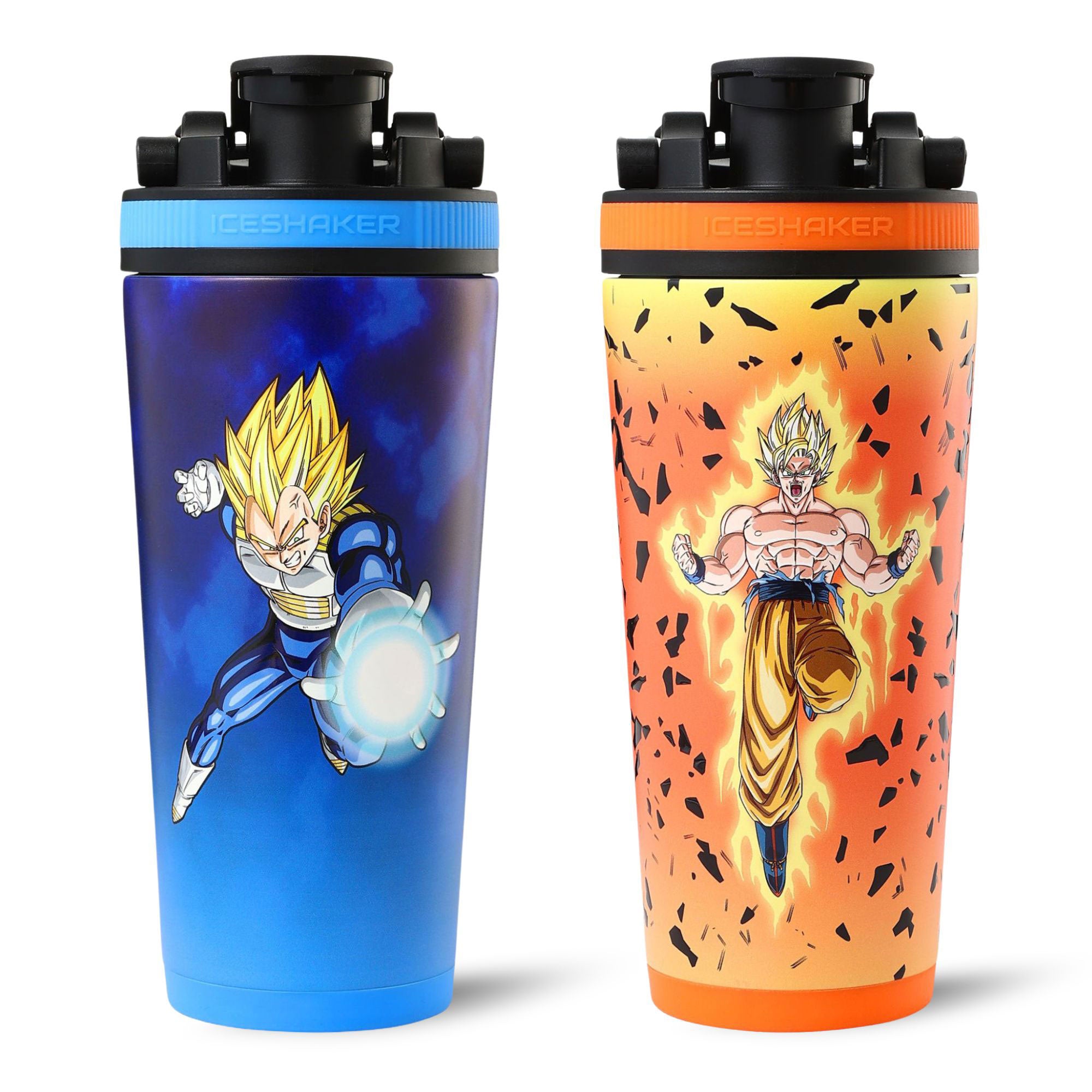  Ice Shaker Dragon Ball Z Goku and Vegeta 4D Bundle