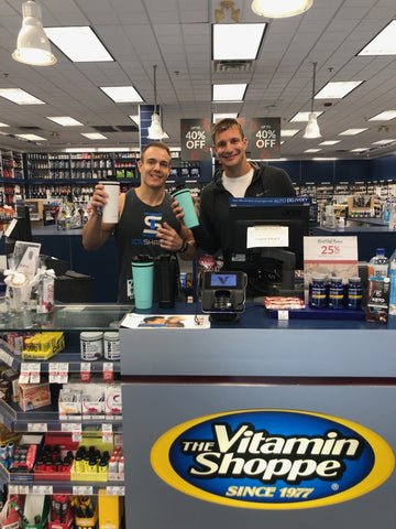 Chris and Rob Gronkowski Vitamin Shoppe Ice Shaker