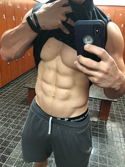 chris gronkowski six pack