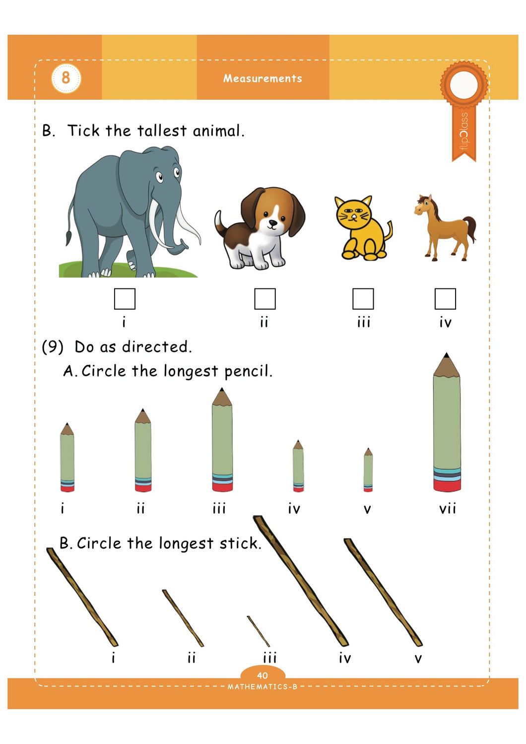 GeniusKids Worksheets For Class 1 1st Grade