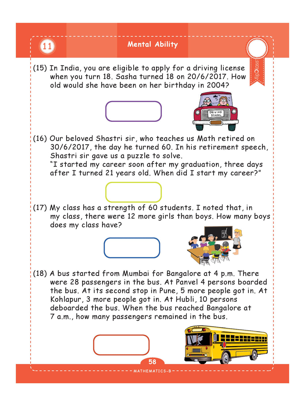 genius kids worksheets for class 4 4th grade math english