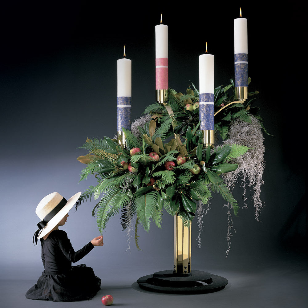 Floor Standing Advent Stand Marklin Candle Design