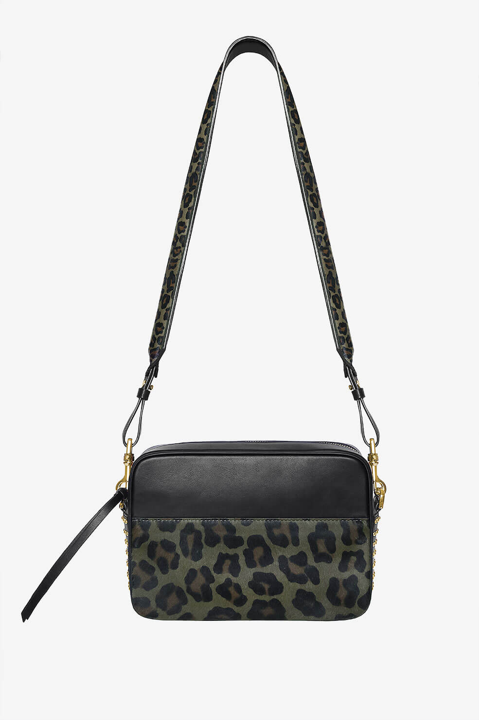 Anine Bing Alice Bag In Green Leo